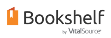 Bookshelf logo with Bookshelf by VitalSource text