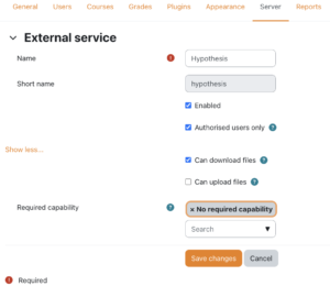 Moodle-API-ExternalService