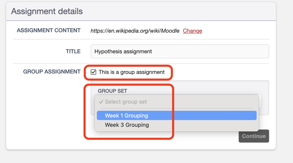 Moodle-Groups-GroupAssignment